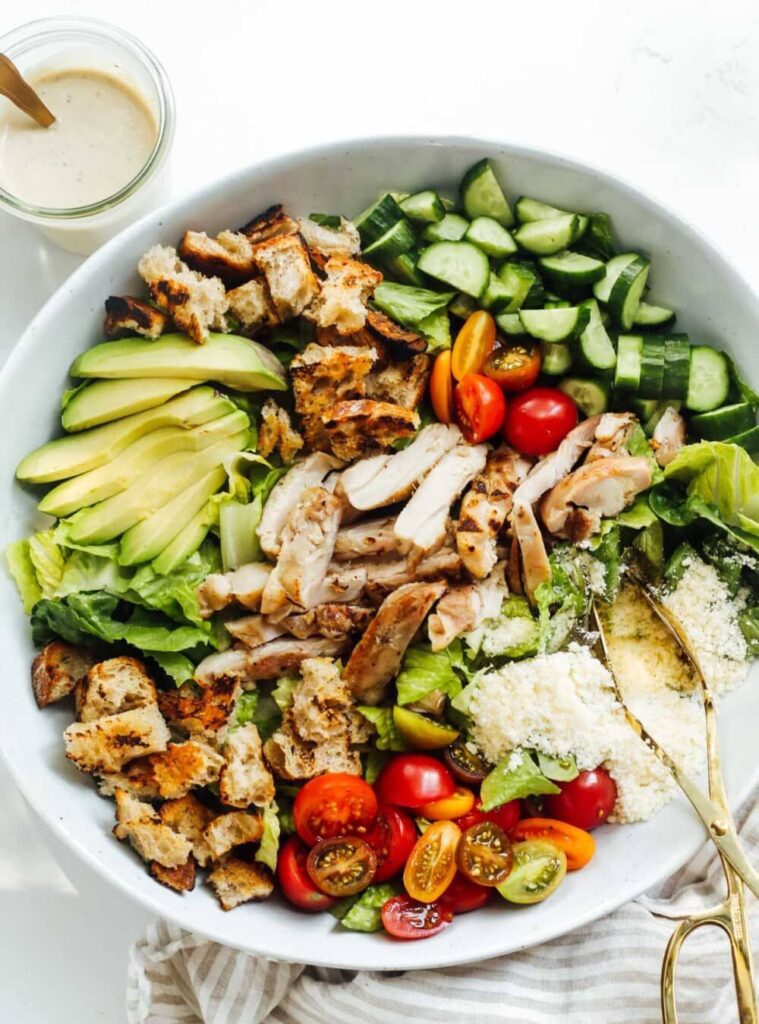 Grilled Chicken Caesar Salad